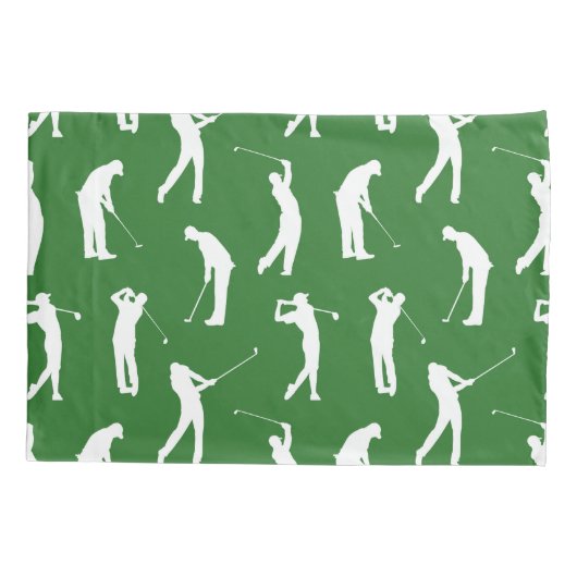 フェアウェイのゴルファー 枕カバー (裏面)