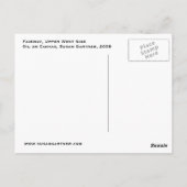 フェアウェイポストカード ポストカード (裏面)