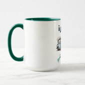 フェアウスفيروز هالسيارة مش عم تمشي اغاني عربي マグカップ (左)