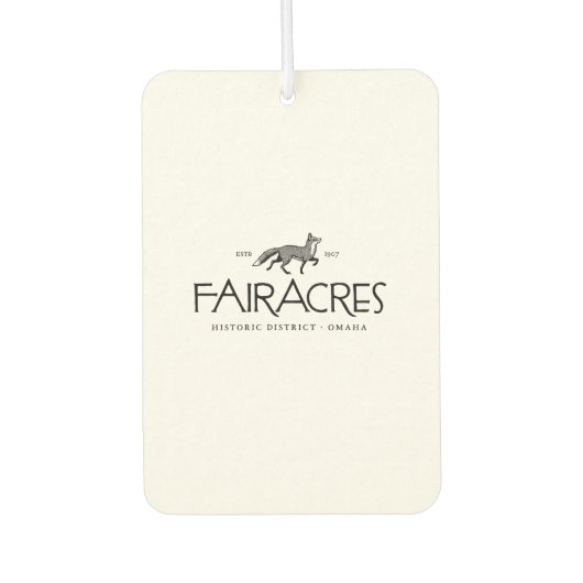 フェアエーカーズエアフレッシュナー カーエアーフレッシュナー (正面)