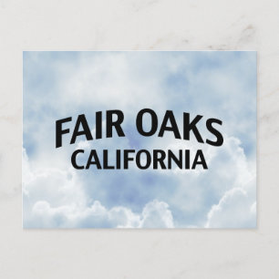 フェアオークスカリフォルニア ポストカード