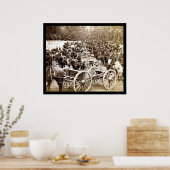 フェアオークス描に近いホース大砲, VA 1862 ポスター (キッチン)