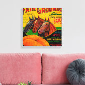 フェアグラウンズヤムラベルBreaux Bridge, LA キャンバスプリント (インサイチュ (リビング))