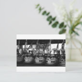 フェアグラウンドドッジムバンパーカーポストカード ポストカード (スタンド正面)