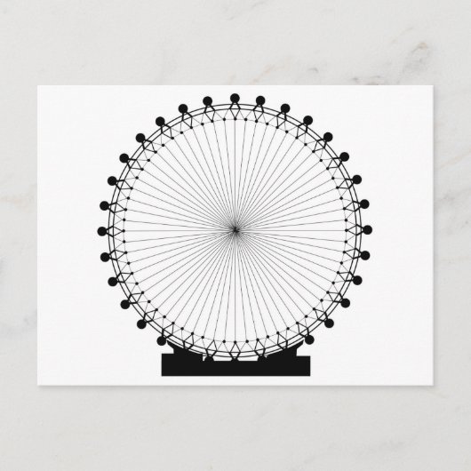 フェアグラウンドビッグホイール ポストカード (正面)