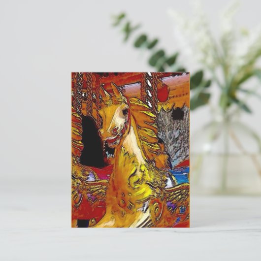 フェアグラウンド・ホース ポストカード (スタンド正面)