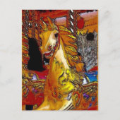 フェアグラウンド・ホース ポストカード (正面)