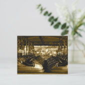 フェアグランドドッジムバンパーカーのはがき ポストカード (スタンド正面)