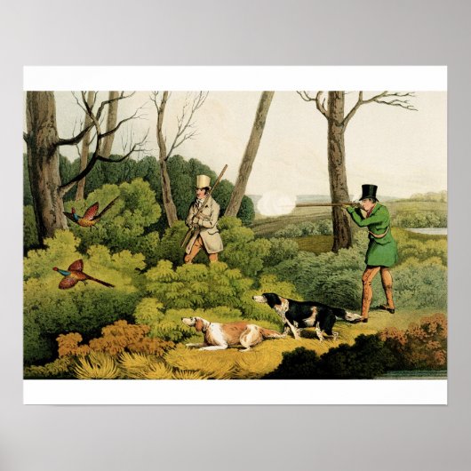 「フェアサント射撃、 発砲」、パブ、Thomas McLean著、1820 ( ポスター (正面)