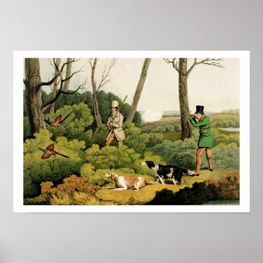 「フェアサント射撃、 発砲」、パブ、Thomas McLean著、1820 ( ポスター (正面)