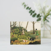 「フェアサント射撃、 発砲」、パブ、Thomas McLean著、1820 ( ポストカード (スタンド正面)