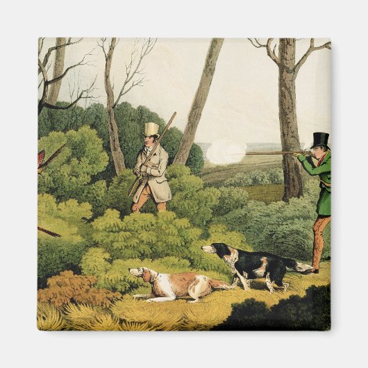 「フェアサント射撃、 発砲」、パブ、Thomas McLean著、1820 ( マグネット (正面)