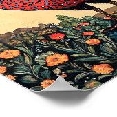 フェアジャンコタジェーレ絵を描ヴィンテージプリント ポスター (角)