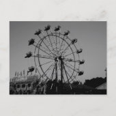 フェアタイムおもしろいザフェリスホイールとカーニバル ポストカード (正面)