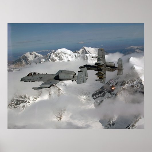 フェアチャイルド共和国A-10ワルソグ ポスター (正面)