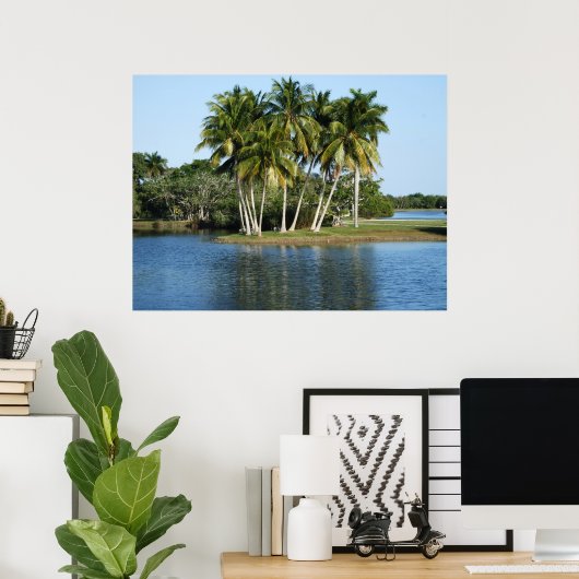 フェアチャイルド熱帯植物園 ポスター (ホームオフィス)