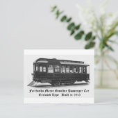 フェアバンクスモース&カンパニーカー#24はがき ポストカード (スタンド正面)