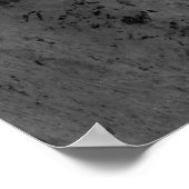 フェアバンクス川にかかる冬の橋 ポスター (角)