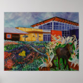 フェアバンクス・アラスカ州モリス・トンプソン文化センター ポスター (正面)