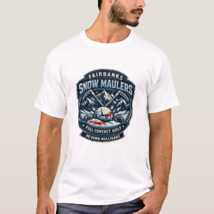 フェアバンクス・スノーモーラーズ (フルコンタクトゴルフ) Tシャツ