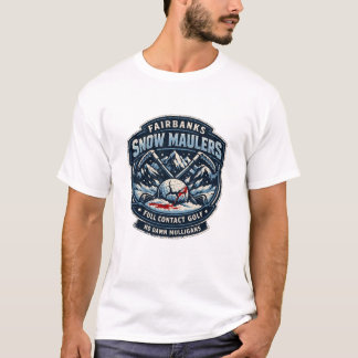 フェアバンクス・スノーモーラーズ (フルコンタクトゴルフ) Tシャツ