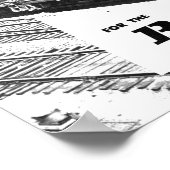 フェアバンクス・モールス・ディーゼル機関車1957 ポスター (角)