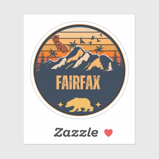 フェアファックス町, カリフォルニア シール (シート)