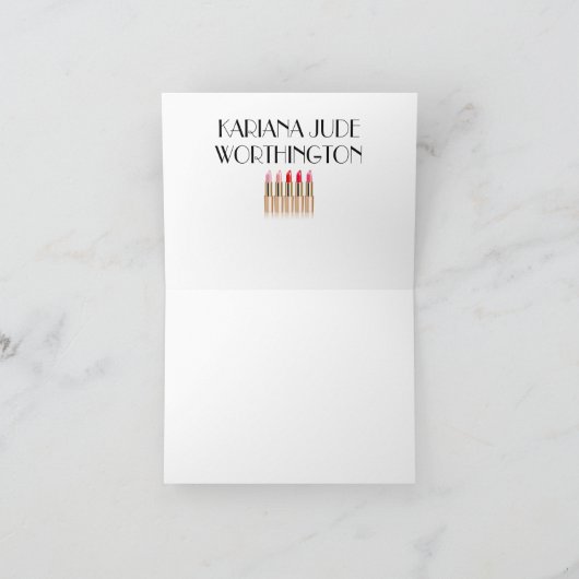 フェアファンシーリーカスタマイズ カード (内部)