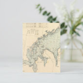 フェアフィールドカウンティコネチカット、ロングアイランドNY ポストカード (スタンド正面)