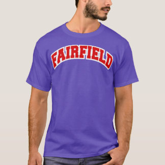 フェアフィールドコネチカット大学スタイルヴィンテージ Tシャツ