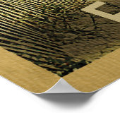 フェアフィールドビーチヴィンテージトラベル ポスター (角)