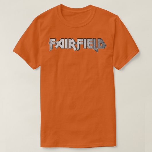 フェアフィールドCA Tシャツ (デザイン正面)
