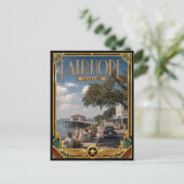 フェアホープ・アラバマ州 ヴィンテージ・アールデコ調の黄金時代 ポストカード (スタンド正面)