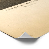 フェアポートニューヨーク1885アンティークパノラママップ ポスター (角)