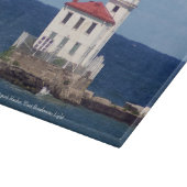 フェアポートハーバーウェスト防波堤灯 カッティングボード (角)