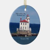 フェアポートハーバーウエストブレークウォーターライトオーナメント セラミックオーナメント (右)