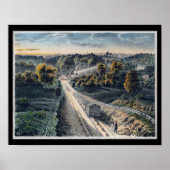 フェアマウントパークコロンビアレールフィラデルフィアPA ポスター (正面)