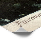 フェアマウントパークフィラデルフィア1906ヴィンテージ ポスター (角)