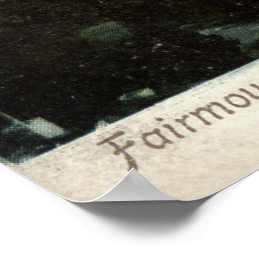 フェアマウントパークフィラデルフィア1906ヴィンテージ ポスター (角)