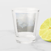 フェアマウント水工事のビュー（フィラデルフィア、PA） ショットグラス (裏面)