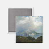 フェアマウント水工事のビュー（フィラデルフィア、PA） マグネット (正面/裏面)