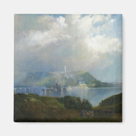 フェアマウント水工事のビュー（フィラデルフィア、PA） マグネット