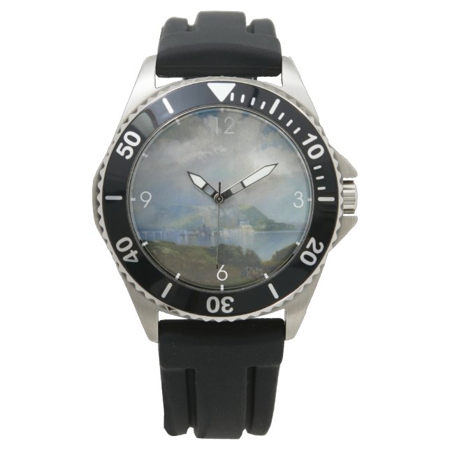 フェアマウント水工事のビュー（フィラデルフィア、PA） 腕時計 (正面)