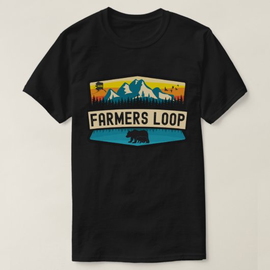 フェアマーズループ, アラスカ州 Tシャツ (デザイン正面)