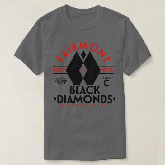 フェアモント ブラック ダイヤモンド Tシャツ (デザイン正面)