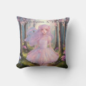 フェアヤコアお洒落ファンタジーフェアリーウッドランドパステル クッション (正面)