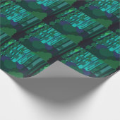 フェアヤコアコテージコアフォレストヴィンテージ自然 ラッピングペーパー (角)