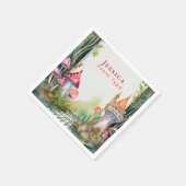 フェアヤコアプリンセスフェアヤータリーキャッスルキングダムカスタム スタンダードカクテルナプキン (角)