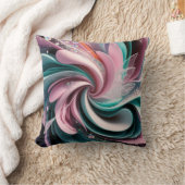 フェアヤコア抽象芸術妖精ワンダーランド クッション (ブランケット)