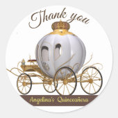 フェアヤブルプリンセスキンセアニェラサンキューユー ラウンドシール (正面)